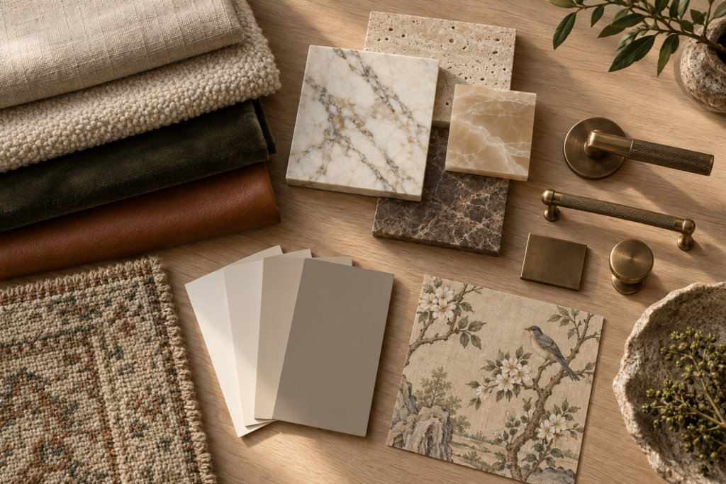 luxury-interior-material-scheme